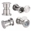 28mm Door Viewer 220° - Solid Brass - Satin Chrome
