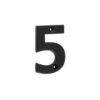 Valley Forge Door Numerals Black No. 5