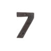 Valley Forge Door Numerals Beeswax No. 7