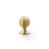 Caesar Cupboard Knob on Round Rose