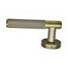 Diamond Knurled Door Handle - 131mm
