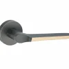 Velox on Rose Luxury Interior Door Handle Set