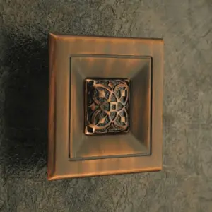 Baron Square Luxury Interior Cabinet Knob 42mm