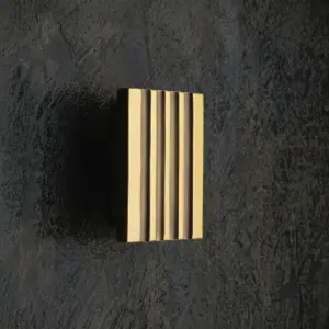 Stripes Luxury Cabinet Knob - Multiple Sizes