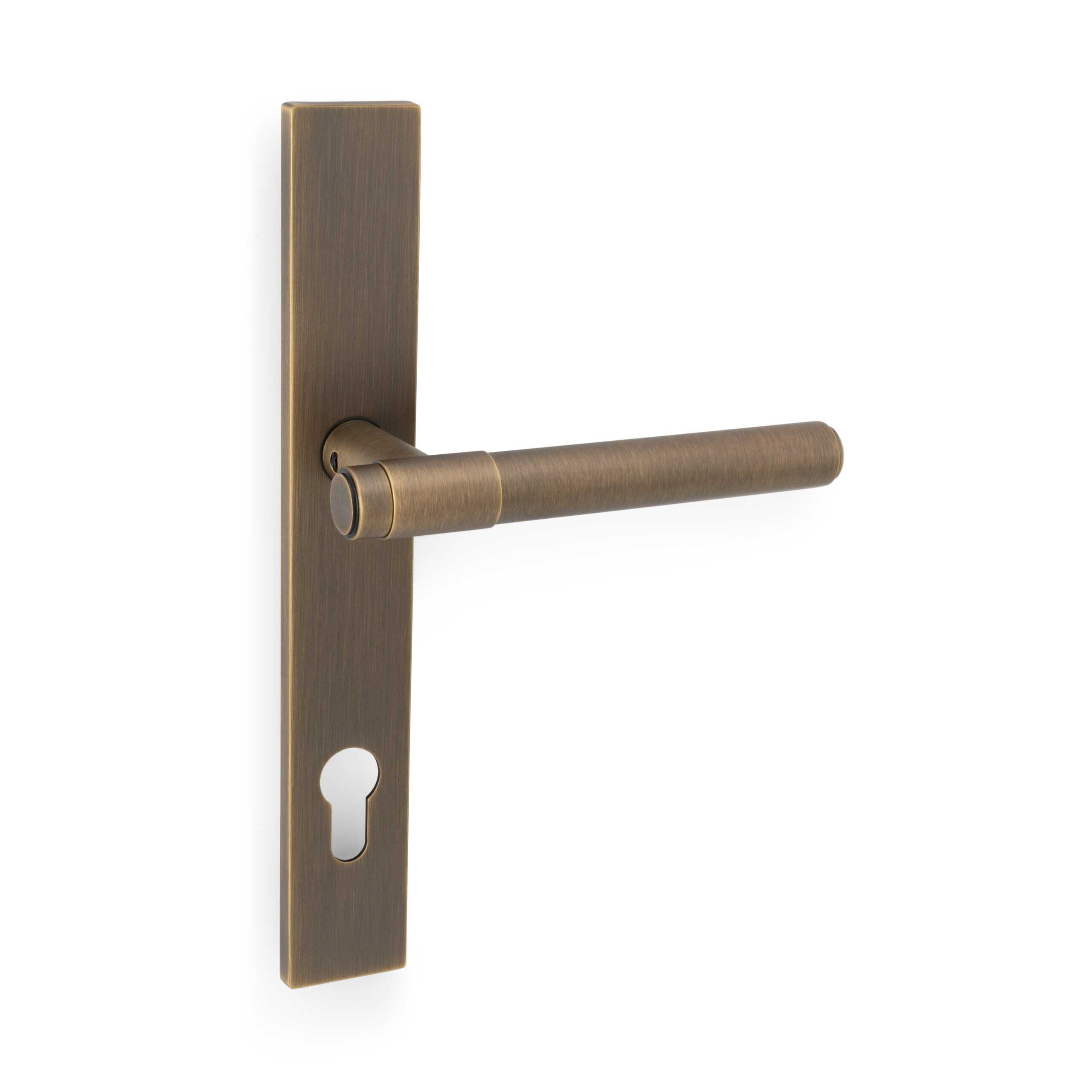 Kingston Plain Lever on Multipoint Euro Profile Backplate