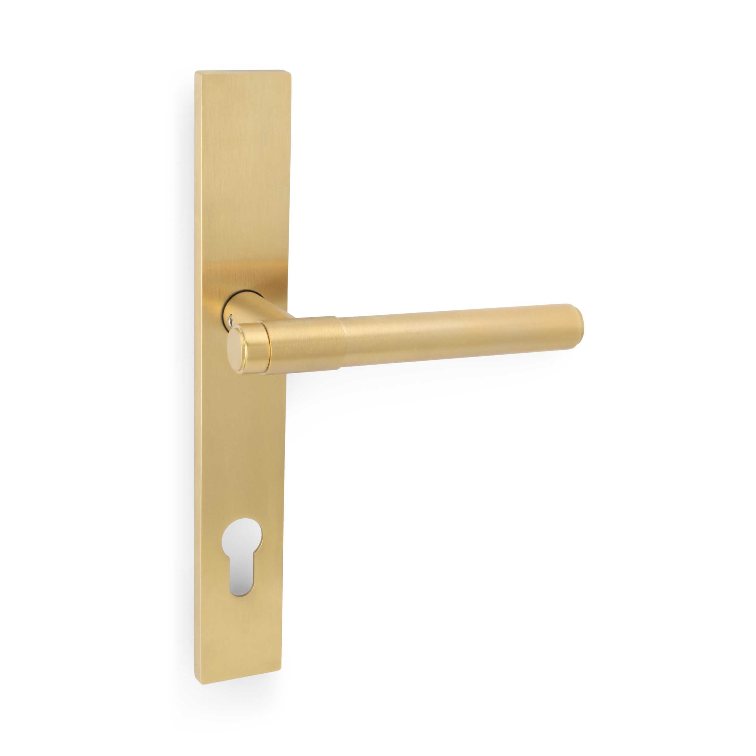 Kingston Plain Lever on Multipoint Euro Profile Backplate - Image 5